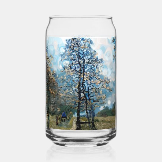 DENNENBOOM BLIKVORM GLAS (Voorkant)