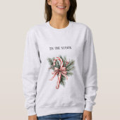 Dennenboom Candy Cane Rode Kerst Trui (Voorkant)
