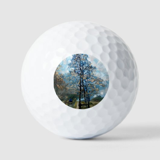 DENNENBOOM GOLFBALLEN (Voorkant)