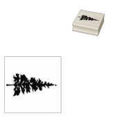 dennenboom, groenblijvende boom, kerstboom, rubberstempel (Gestempeld)