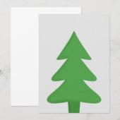 Dennenboom Kaart (Voorkant / Achterkant)