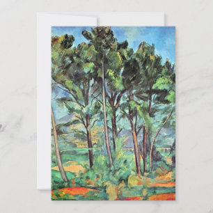 Dennenboom met Viaduct van Paul Cezanne, Vintage K