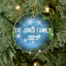 Dennenboom onder de sterren - Personaliseer- Kerst