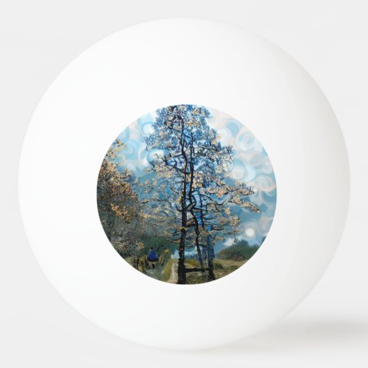 DENNENBOOM PINGPONGBAL (Voorkant)