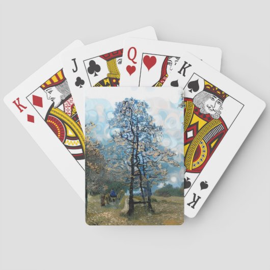 DENNENBOOM POKERKAARTEN (Achterkant)
