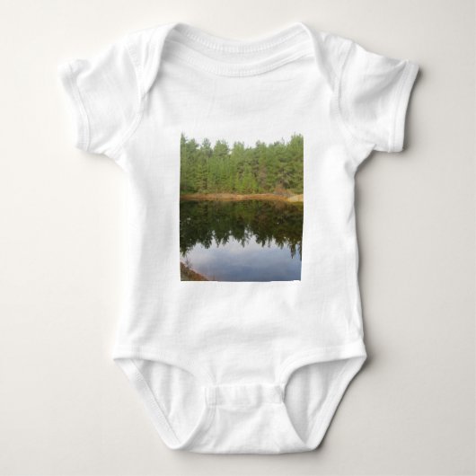 Dennenboom Reflectiemeer Romper (Voorkant)