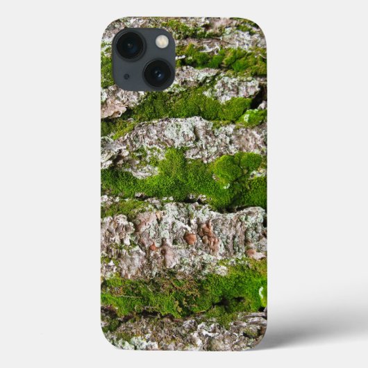 Dennenboom Schors Met Mos Case-Mate iPhone Case (Achterkant)