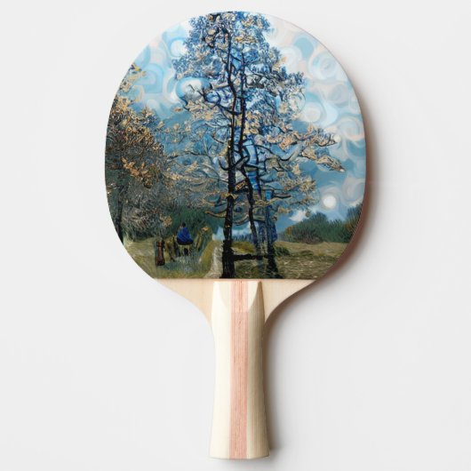DENNENBOOM TAFELTENNISBATJE (Voorkant)