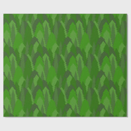 Dennenbos Cadeaupapier