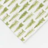 Dennenbos Fleece Deken (Hoek)