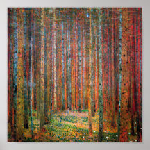 Dennenbos | Mijnheer Gustav Klimt |
