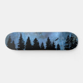 Dennenbos Nacht Persoonlijk Skateboard (Horizontaal)