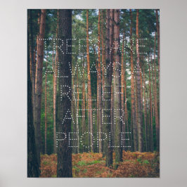 Dennenbos Poster