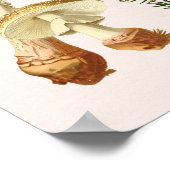  dennenbos schatten Grafiek Wall Art Poster (Hoek)