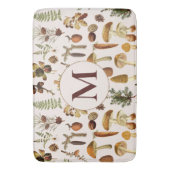  dennenbos schatten patroon badmat (Voorkant Verticaal)