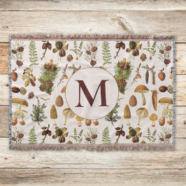  dennenbos schatten patroon deken