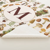  dennenbos schatten patroon sherpa deken (3/4)