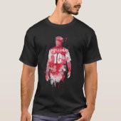Dennis Bergkamp Art Classic T-Shirt (Voorkant)