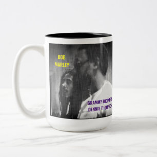 DENNIS & BOB Tweekleurige mok, 15 oz Koffiemok