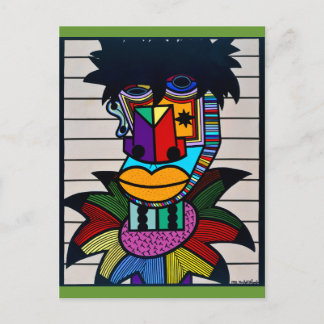 "Dennis Brown" van Ruchell Alexander Briefkaart