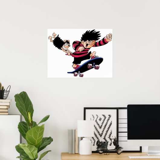 Dennis en gnasher poster (Thuiskantoor)