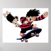 Dennis en gnasher poster (Voorkant)