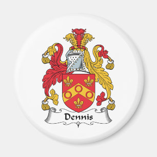 Dennis Family Crest Magneet