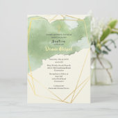 Dennis Invitation Kaart (Staand voorkant)