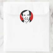 Dennis Kucinich Gear Ronde Sticker (Tas)