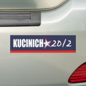DENNIS KUCINICH verkiezingsgear Bumpersticker (Op auto)