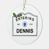 Dennis MA Keramisch Ornament (Links)