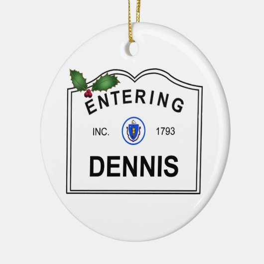 Dennis MA Keramisch Ornament (Links)
