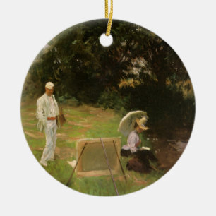 Dennis Miller Bunker schilderen in Calcot door Sar Keramisch Ornament