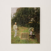 Dennis Miller Bunker schilderen in Calcot door Sar Legpuzzel (Verticaal)