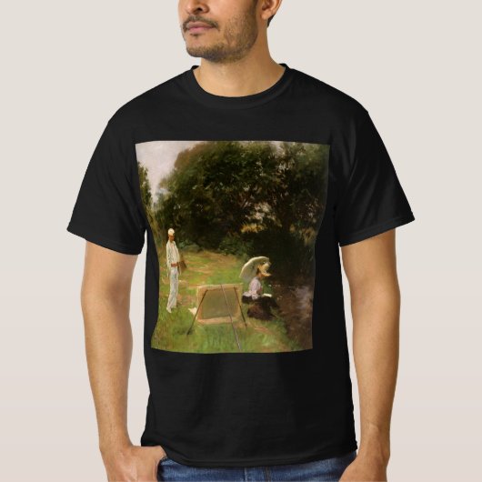 Dennis Miller Bunker schilderen in Calcot door Sar T-shirt (Voorkant)