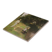 Dennis Miller Bunker schilderen in Calcot door Sar Tegeltje (Zijkant)