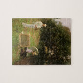 Dennis Miller Bunker Schilderend bij Calcot door S Legpuzzel (Horizontaal)
