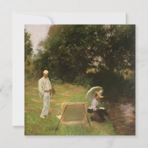 Dennis Miller Bunker Schilderend bij Calcot van Sa