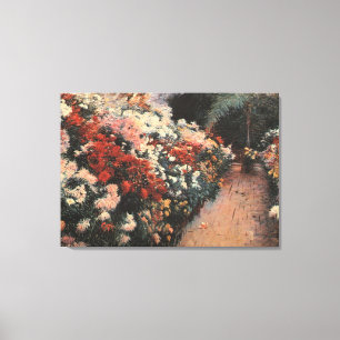 Dennis Miller Bunker's Chrysanthemums Canvas Afdruk