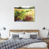 Dennis Miller Bunker's Marshland, Medfield Canvas Afdruk (Insitu (Slaapkamer))