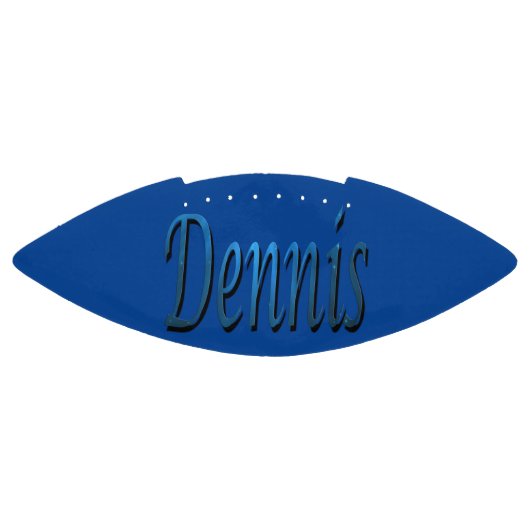 Dennis Name Logo American Football (Paneel)