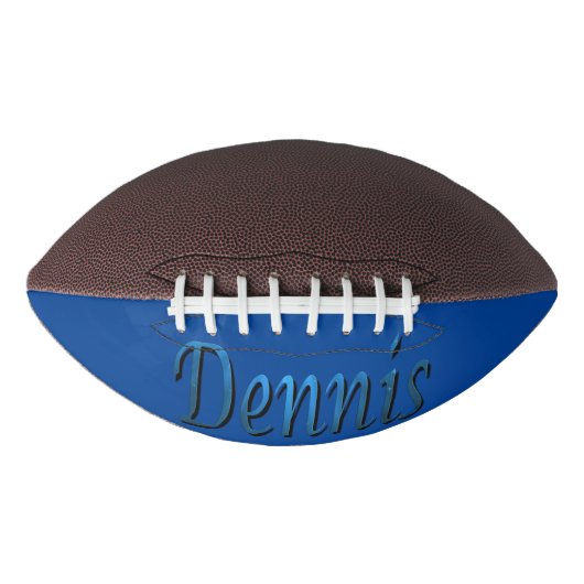 Dennis Name Logo American Football (Voorkant)