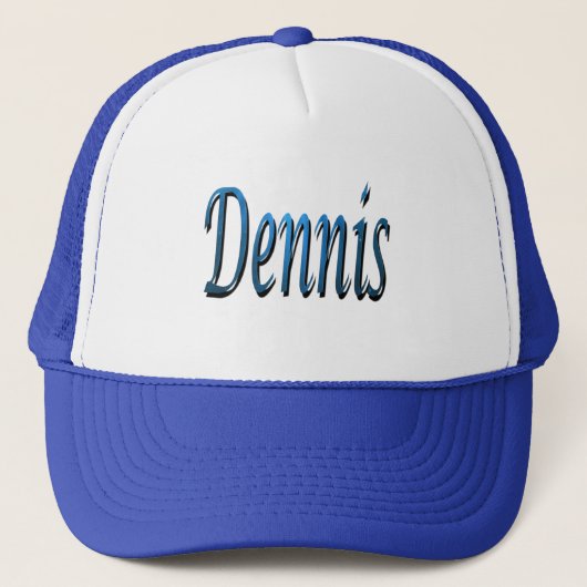 Dennis Name Logo jongens Trucker Pet (Voorkant)