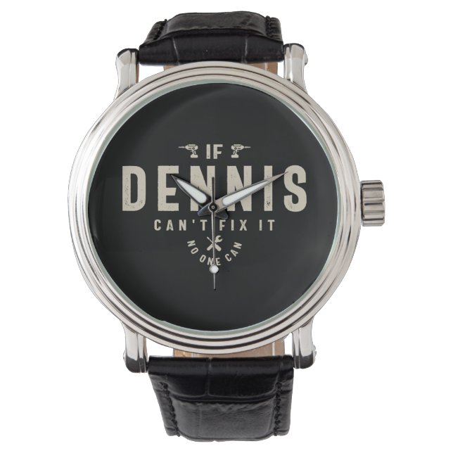 Dennis Persoonlijke naam Horloge (Voorkant)