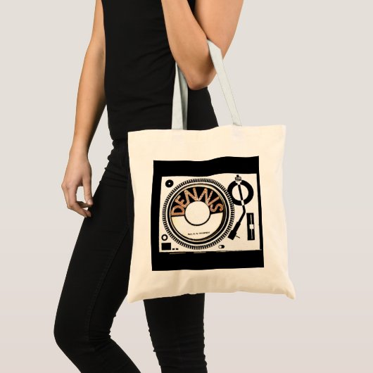 DENNIS PLATENSPELER TOTE BAG (Voorkant (product))