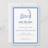 Dennis Port Cape Cod Wedding Save The Date (Voorkant)