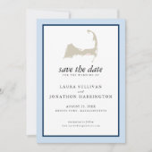 Dennis Port Cape Cod Wedding Save The Date (Voorkant)
