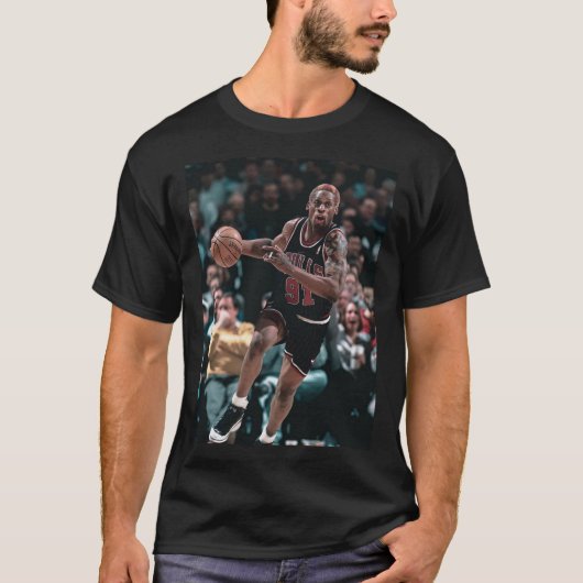 dennis rodman bulls the worm defensive great fan a t-shirt (Voorkant)