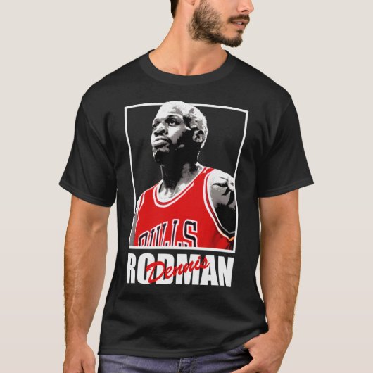 Dennis Rodman Fan Art Classic T-Shirt (Voorkant)