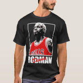 Dennis Rodman Fan Art Classic T-Shirt (Voorkant)